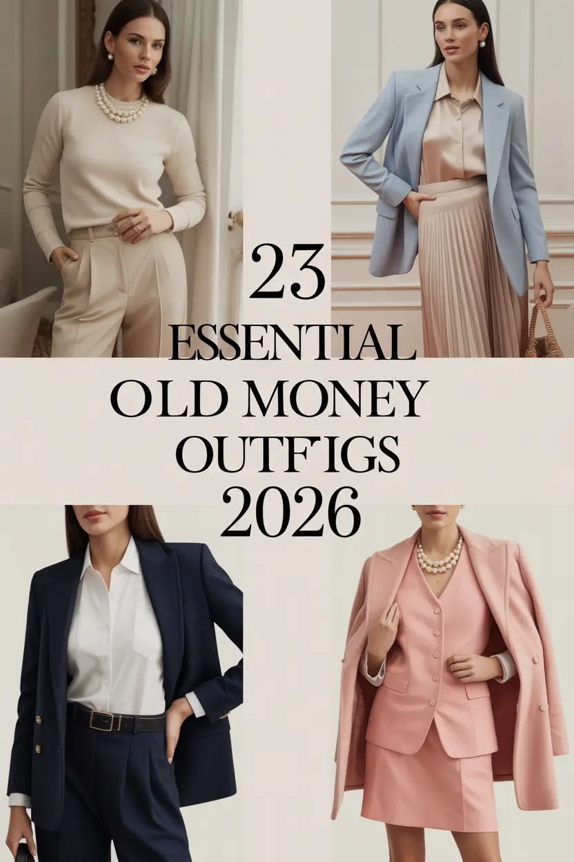 Essential Old Money Spring Outfits 2026: Chic Capsule Ideas for Women