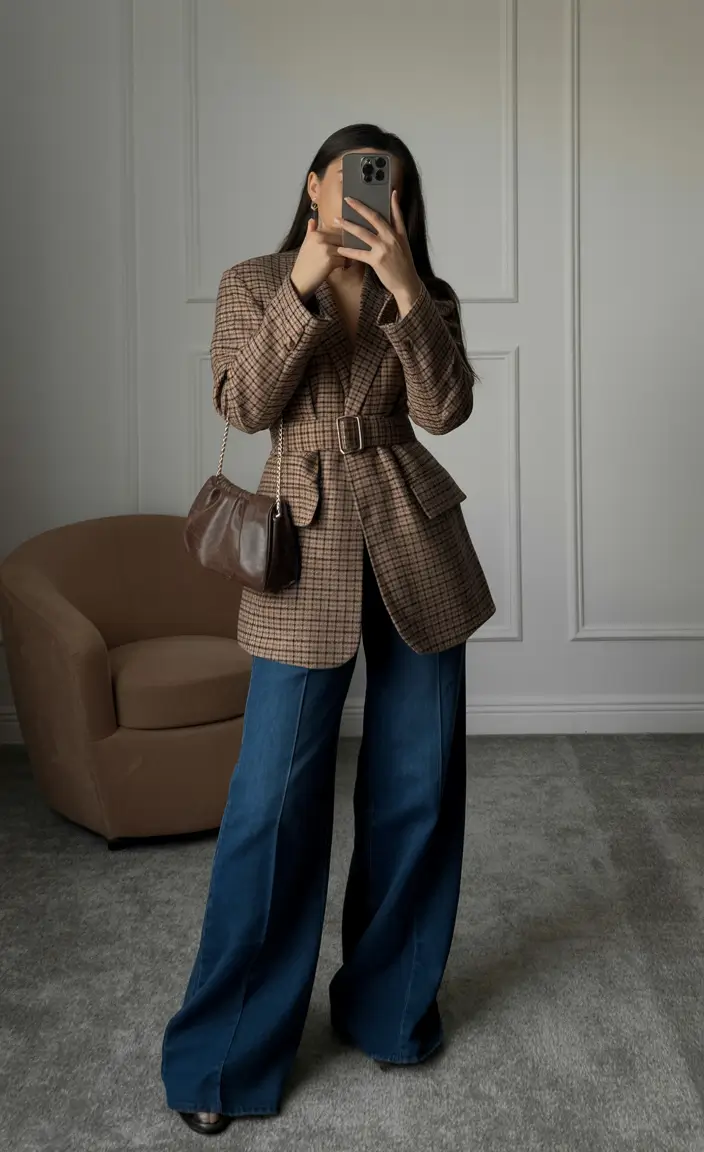 essential spring blazer outfits 2026 Structured heritage blazer mood