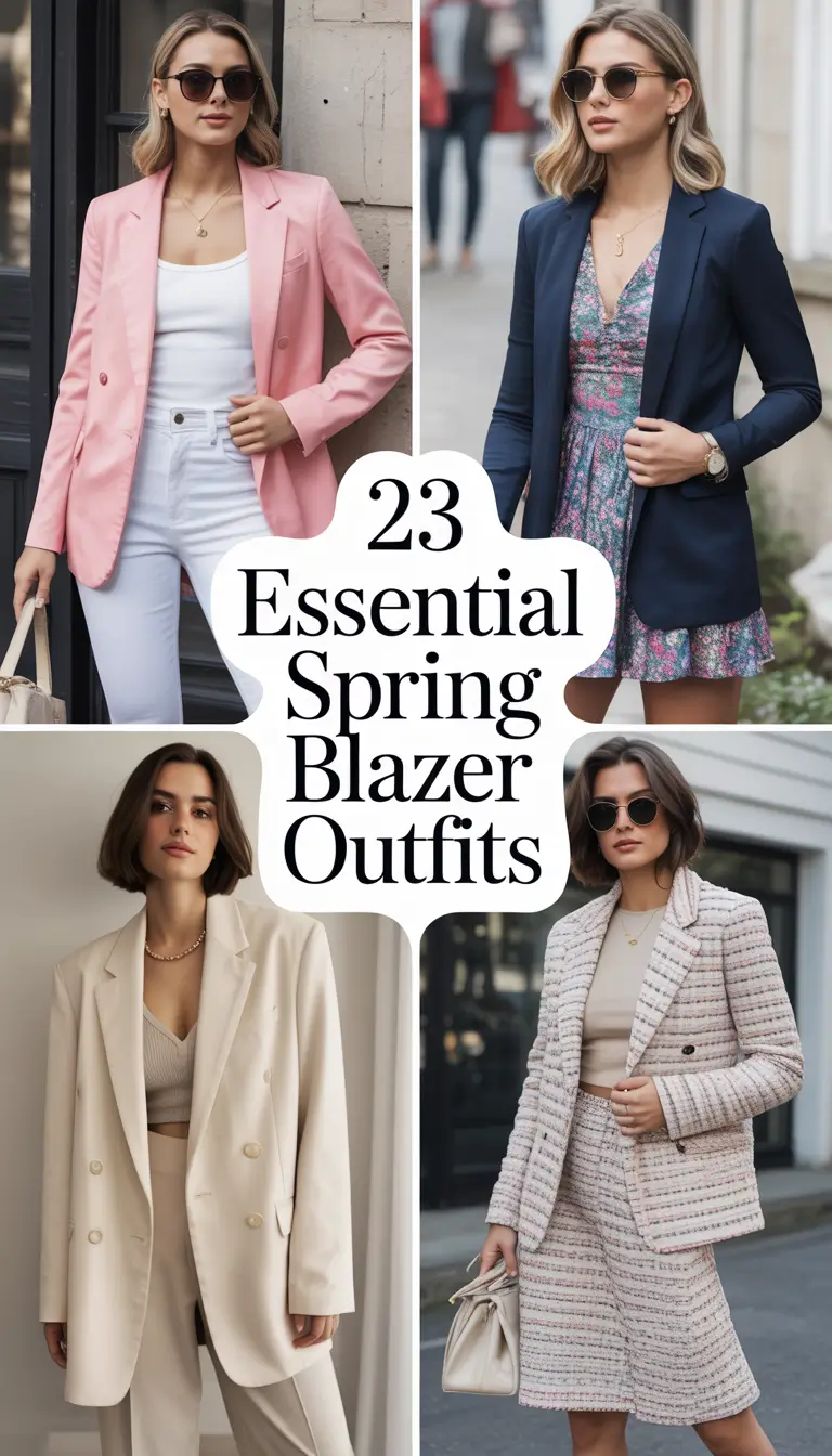 Essential Spring Blazer Outfits 2026: Fresh Ideas for Stylish Women