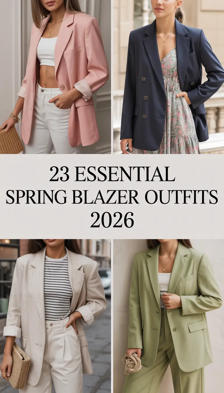 Essential Spring Blazer Outfits 2026: Fresh Ideas for Stylish Women