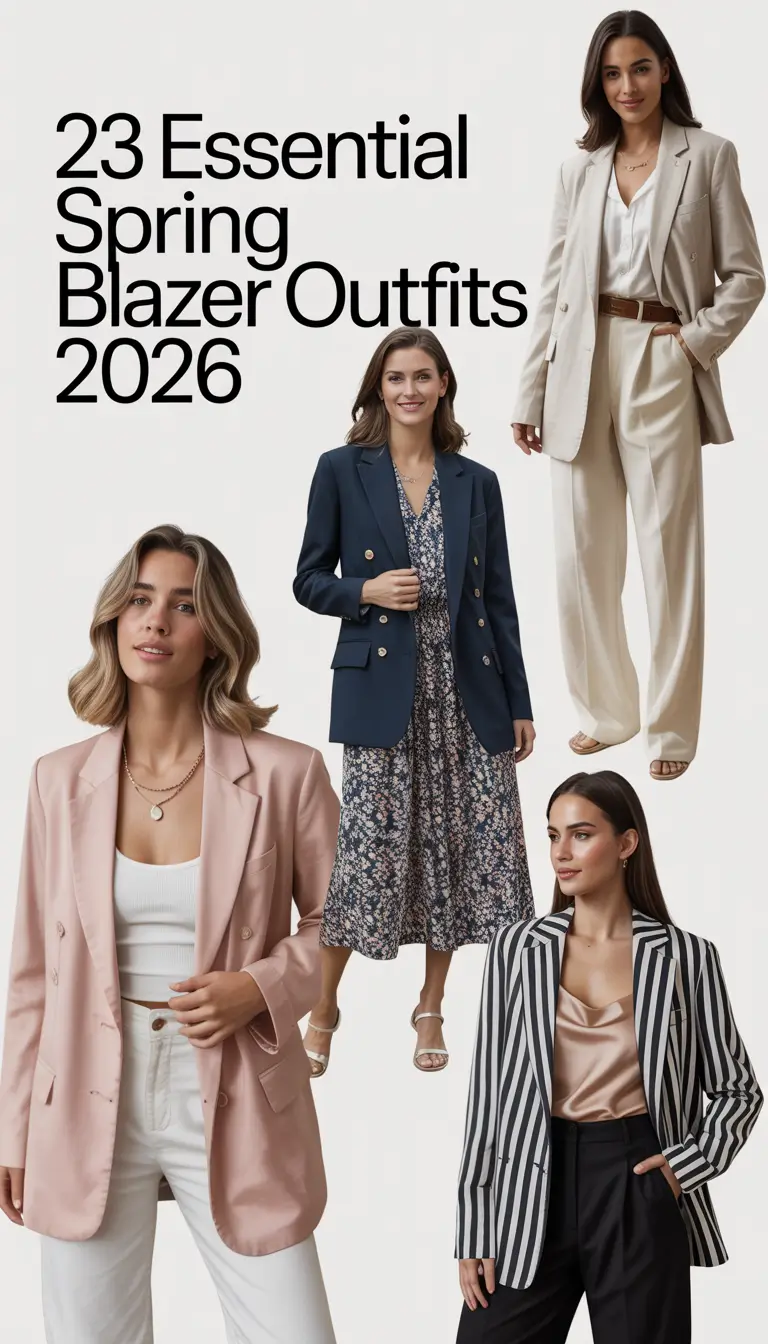 Essential Spring Blazer Outfits 2026: Fresh Ideas for Stylish Women
