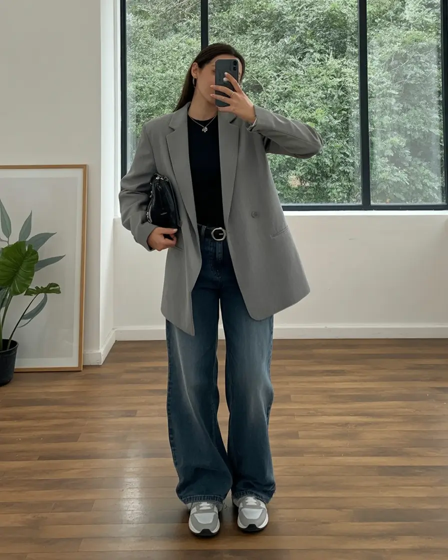 essential spring business casual outfits 2026 Oversized Blazer Energy for Effortless Spring