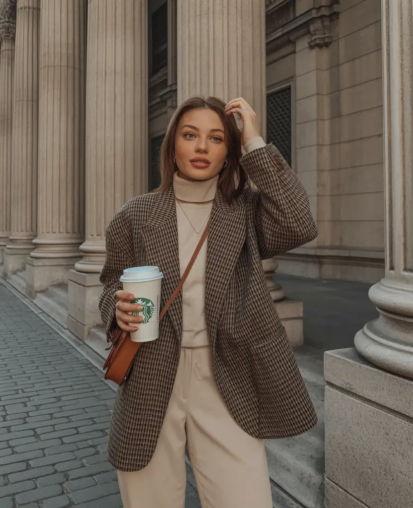 essential spring capsule wardrobe 2026 Soft Neutrals With Relaxed Tailoring