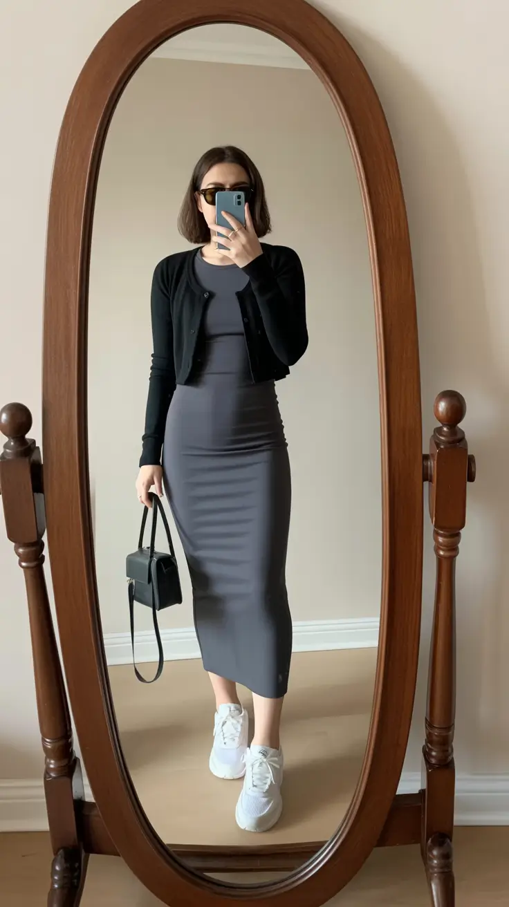 essential spring going out outfits 2026 The Sleek Midi I Wear When I Want To Feel Put Together Fast
