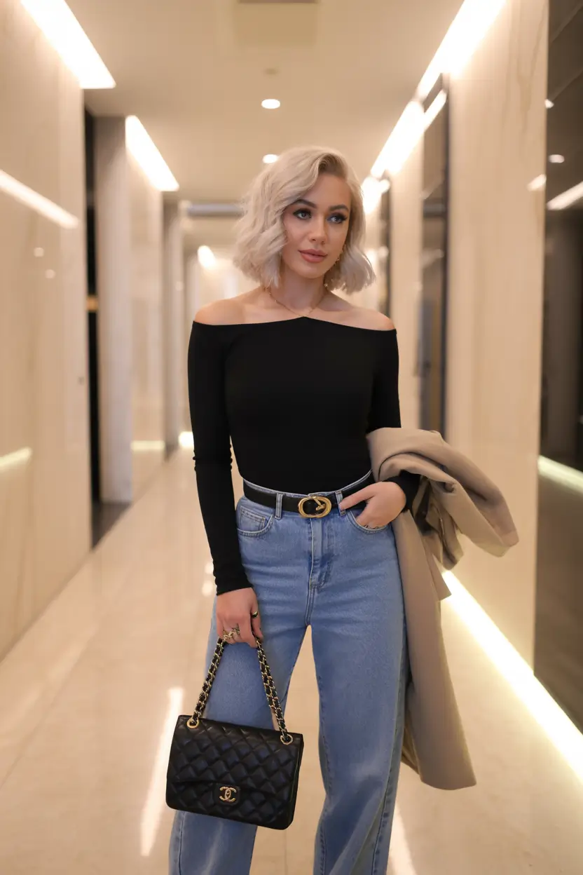 essential spring going out outfits 2026 The Off Shoulder Classic That Never Fails For Spring Nights