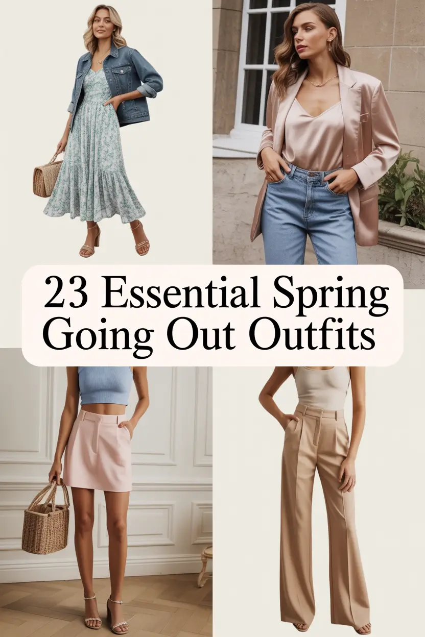 Essential Spring Going Out Outfits 2026: Fresh Inspo for Every Night Out