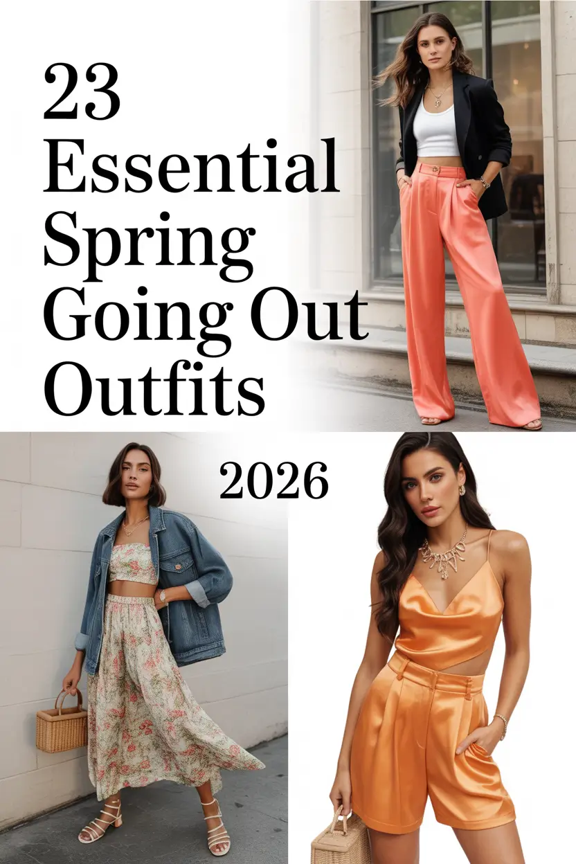 Essential Spring Going Out Outfits 2026: Fresh Inspo for Every Night Out