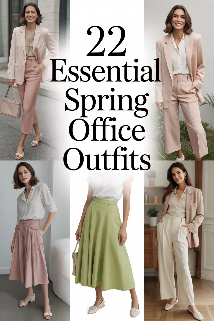 Essential Spring Office Outfits 2026: Chic & Light Ideas for Women