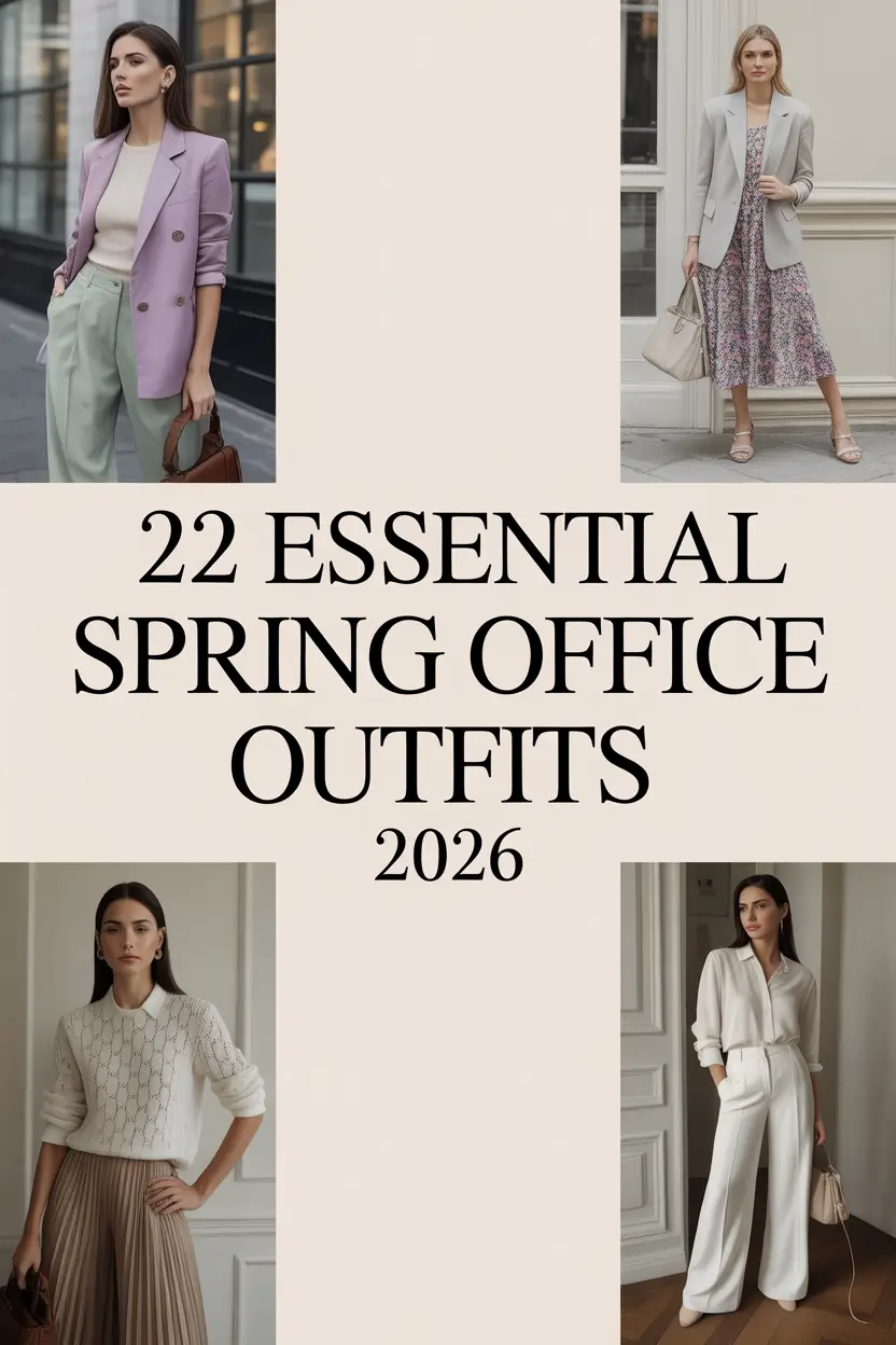 Essential Spring Office Outfits 2026: Chic & Light Ideas for Women