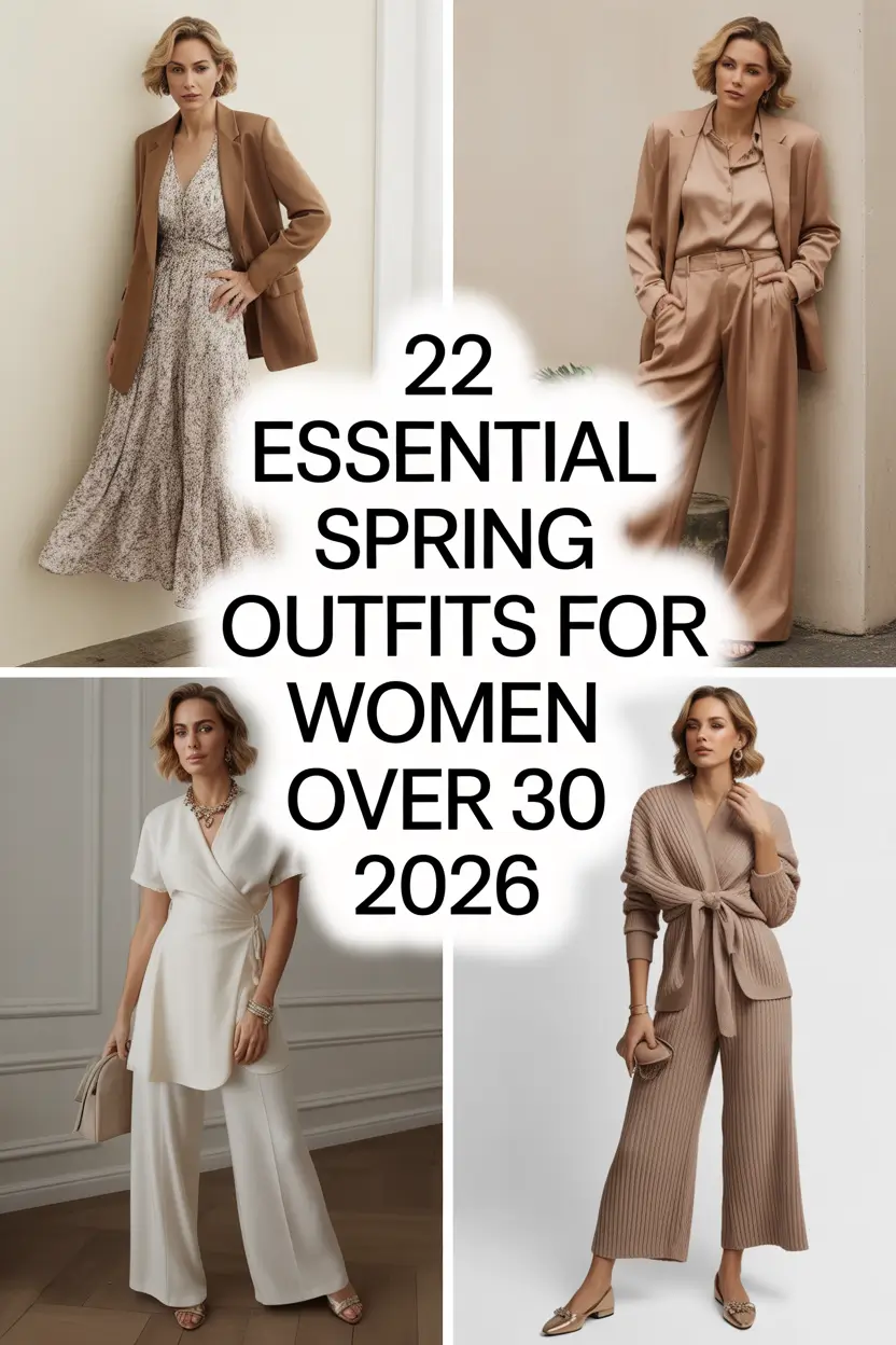 Essential Spring Outfits for Women Over 30 2026: Fresh, Stylish & Classy Looks for the New Season