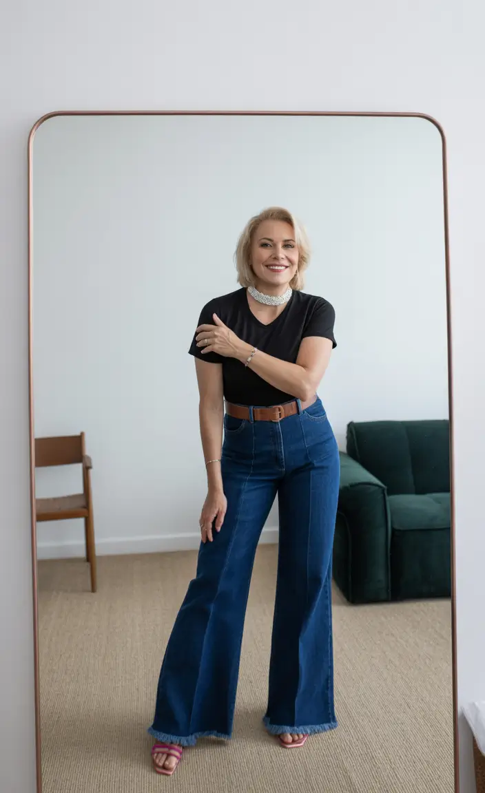 essential spring outfits for women over 50 2026 Elevated Basics with a Clean Modern Feel