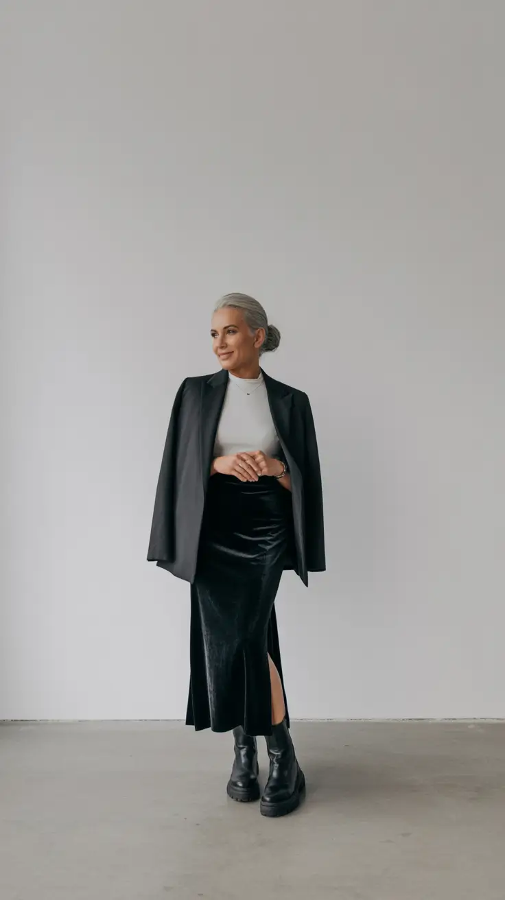 Essential Spring Outfits for Women Over 60 2026 Evening Inspired Elegance with an Edge