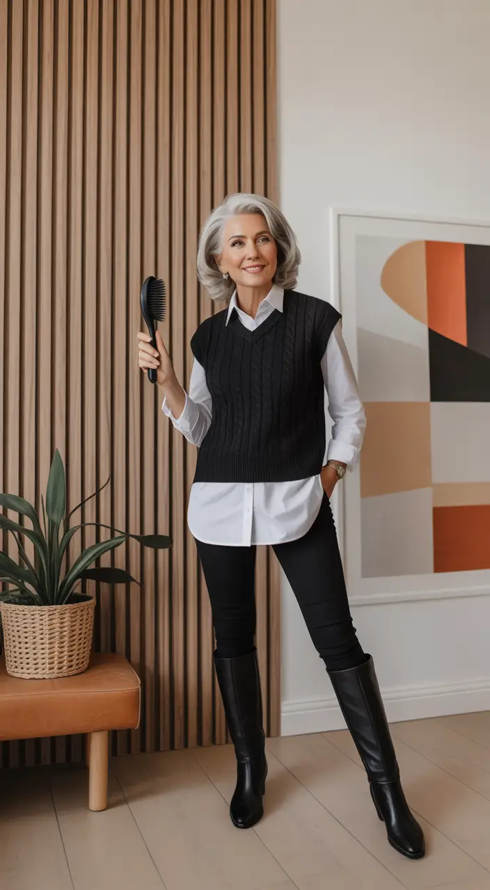 Essential Spring Outfits for Women Over 60 2026 Classic Layers with a Sharpened Preppy Twist