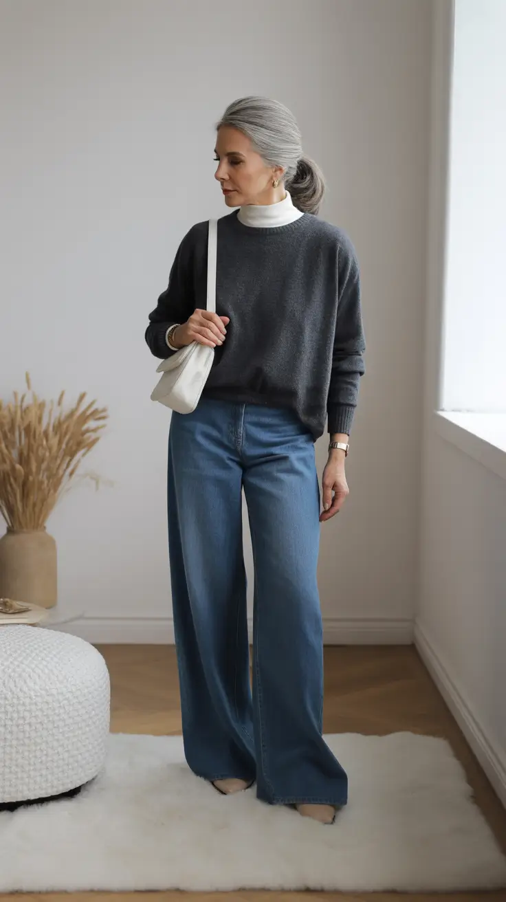 Essential Spring Outfits for Women Over 60 2026 Cozy Neutrals with Relaxed Elegance