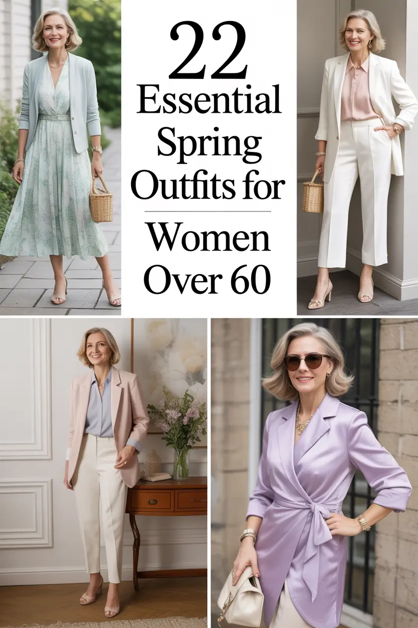 Essential Spring Outfits for Women Over 60 2026: Classy & Casual Style Inspiration