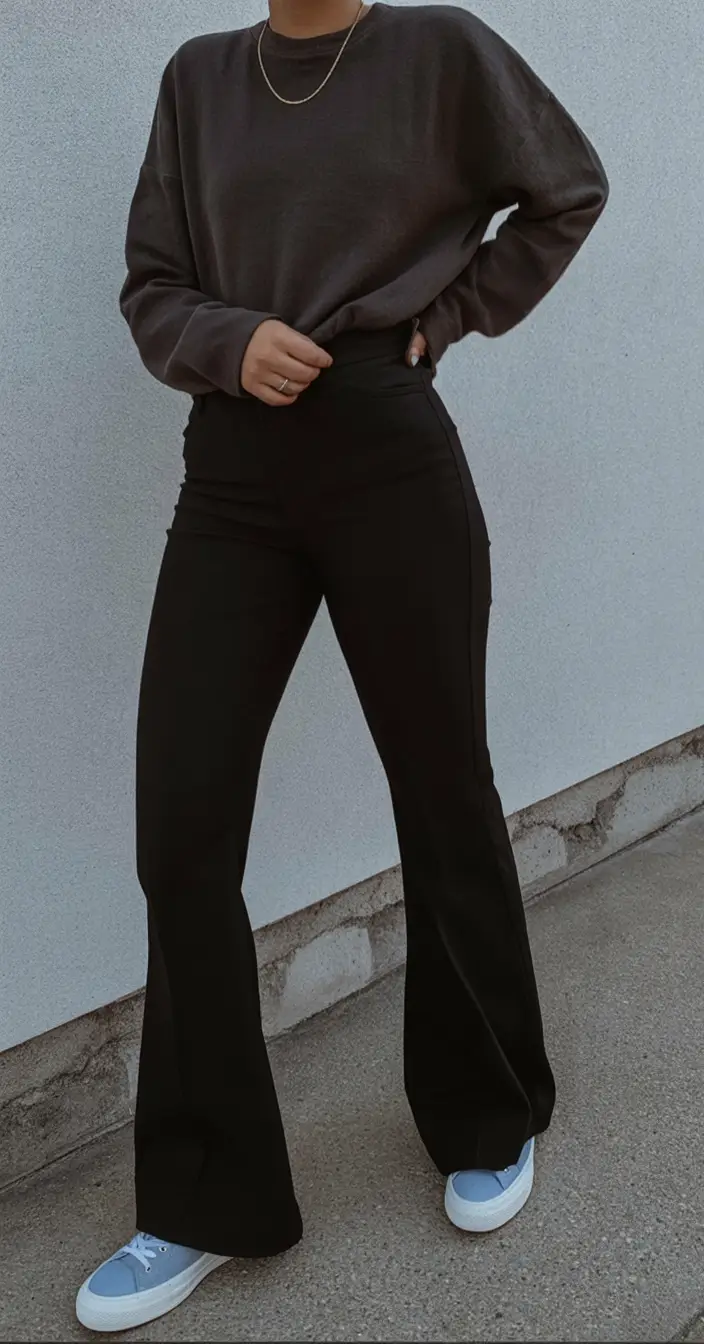 essential spring sport outfits for women 2026 Soft Sweats With Subtle Flare