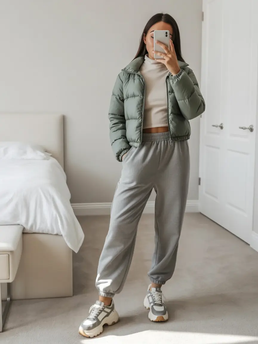essential spring sport outfits for women 2026 Muted Tones For Cozy Spring Mornings