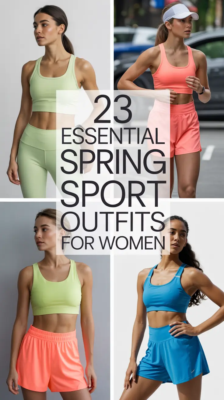 Essential Spring Sport Outfits for Women 2026: Fresh, Casual & Chic Ideas