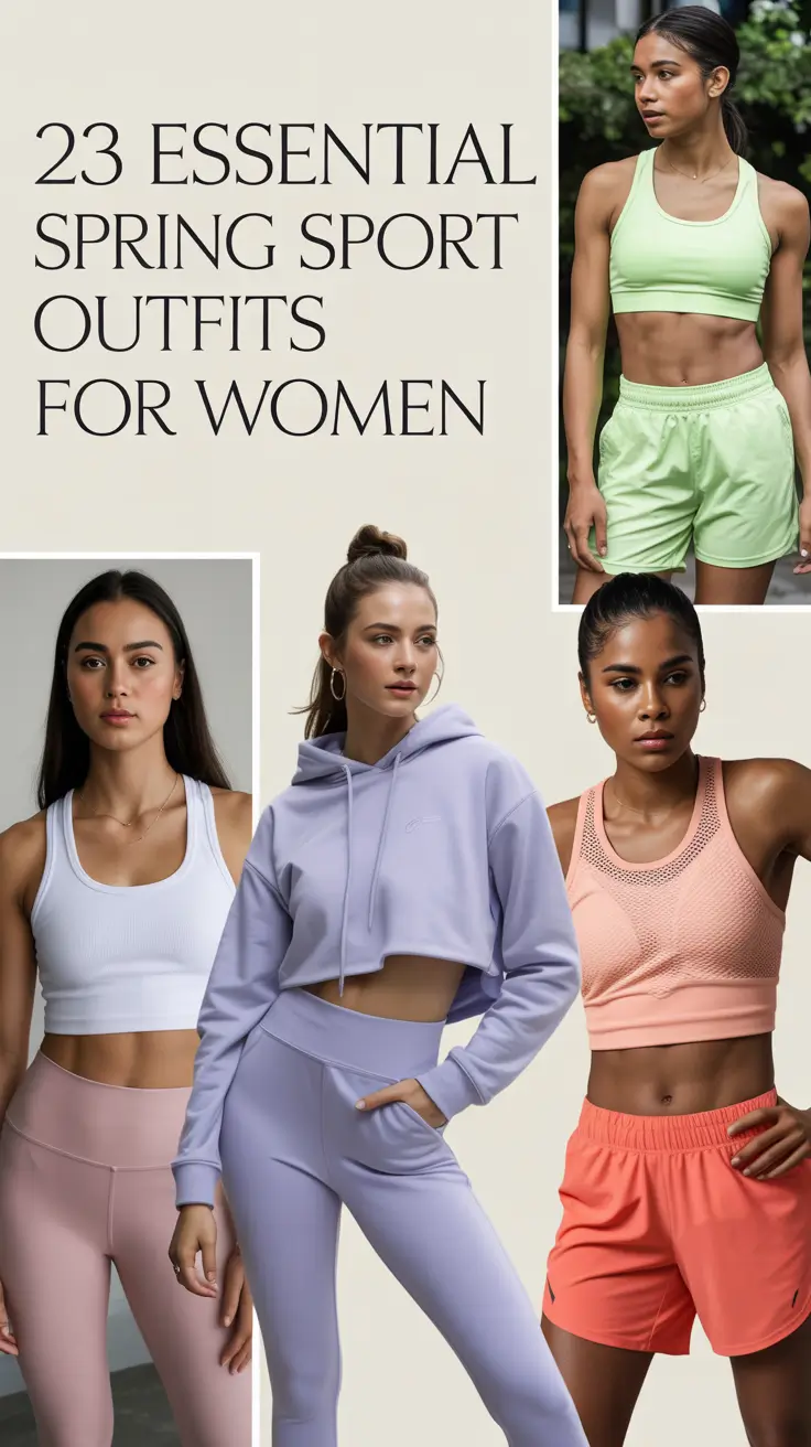 Essential Spring Sport Outfits for Women 2026: Fresh, Casual & Chic Ideas