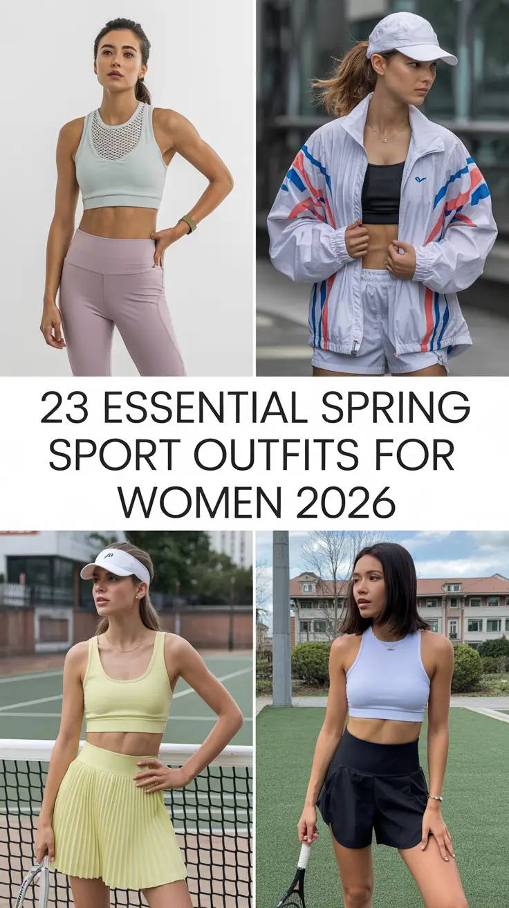 Essential Spring Sport Outfits for Women 2026: Fresh, Casual & Chic Ideas