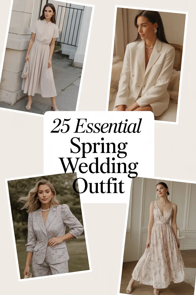 Essential Spring Wedding Outfit 2026: Fresh Guest Ideas for Every Style