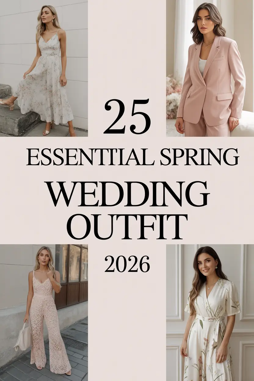 Essential Spring Wedding Outfit 2026: Fresh Guest Ideas for Every Style
