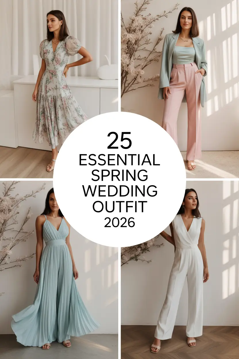 Essential Spring Wedding Outfit 2026: Fresh Guest Ideas for Every Style