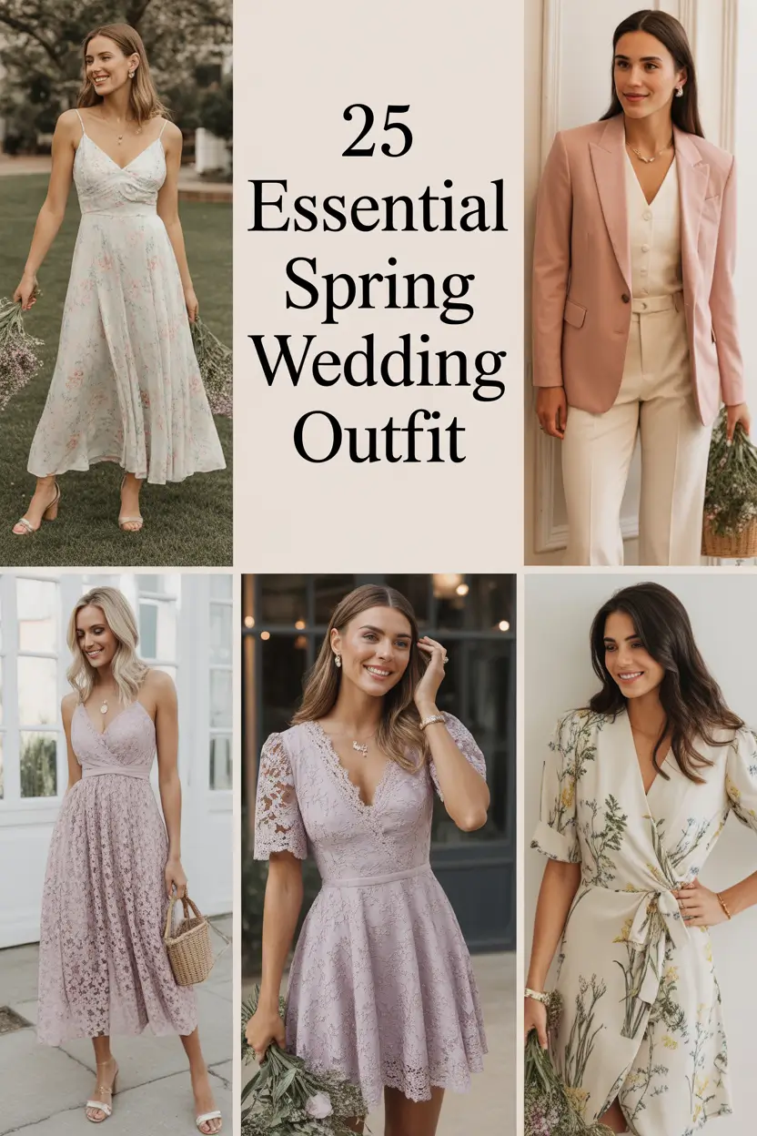 Essential Spring Wedding Outfit 2026: Fresh Guest Ideas for Every Style