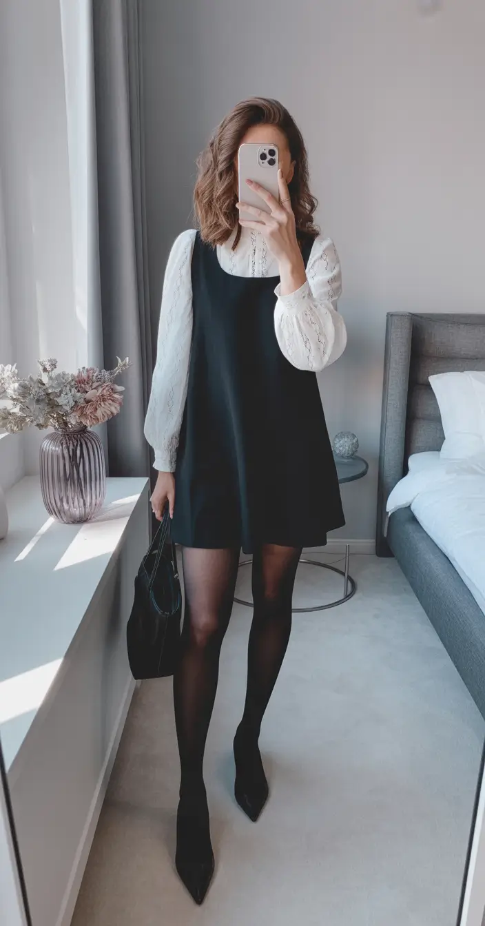 essential spring workwear 2026 Romantic Layers with a Modern Shift Silhouette