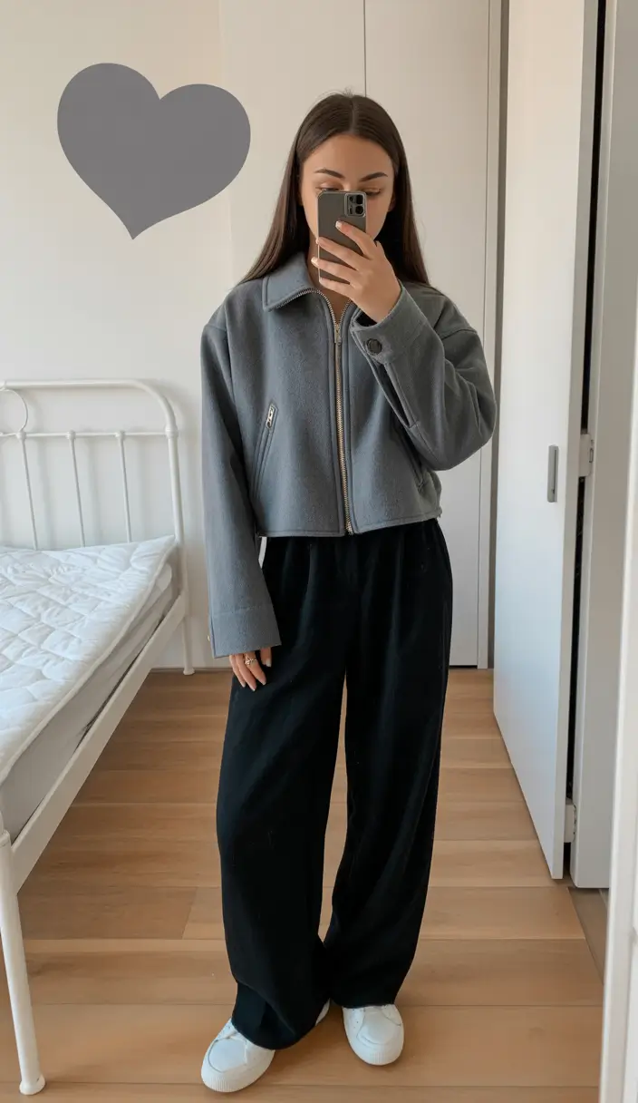 essential spring workwear 2026 Grey Layers with a Relaxed Attitude