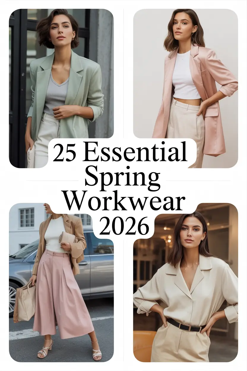 Essential Spring Workwear 2026: Fresh Business-Casual Ideas for Modern Women