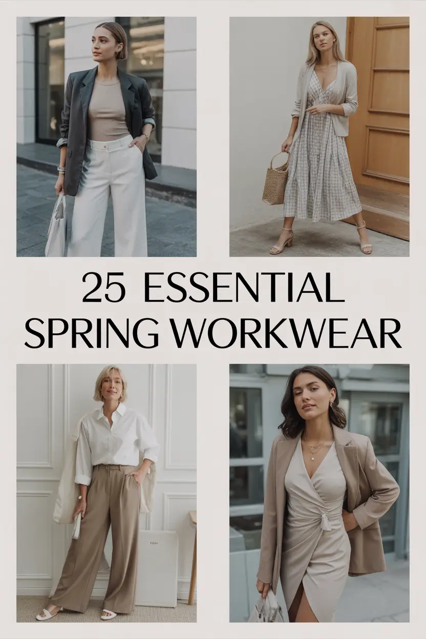 Essential Spring Workwear 2026: Fresh Business-Casual Ideas for Modern Women