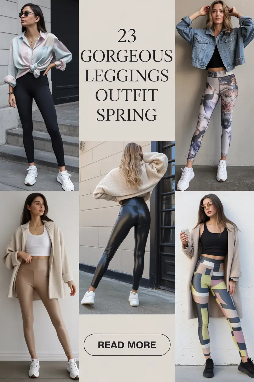 Gorgeous Leggings Outfit Spring 2026: Fresh, Chic & Effortlessly Wearable Looks