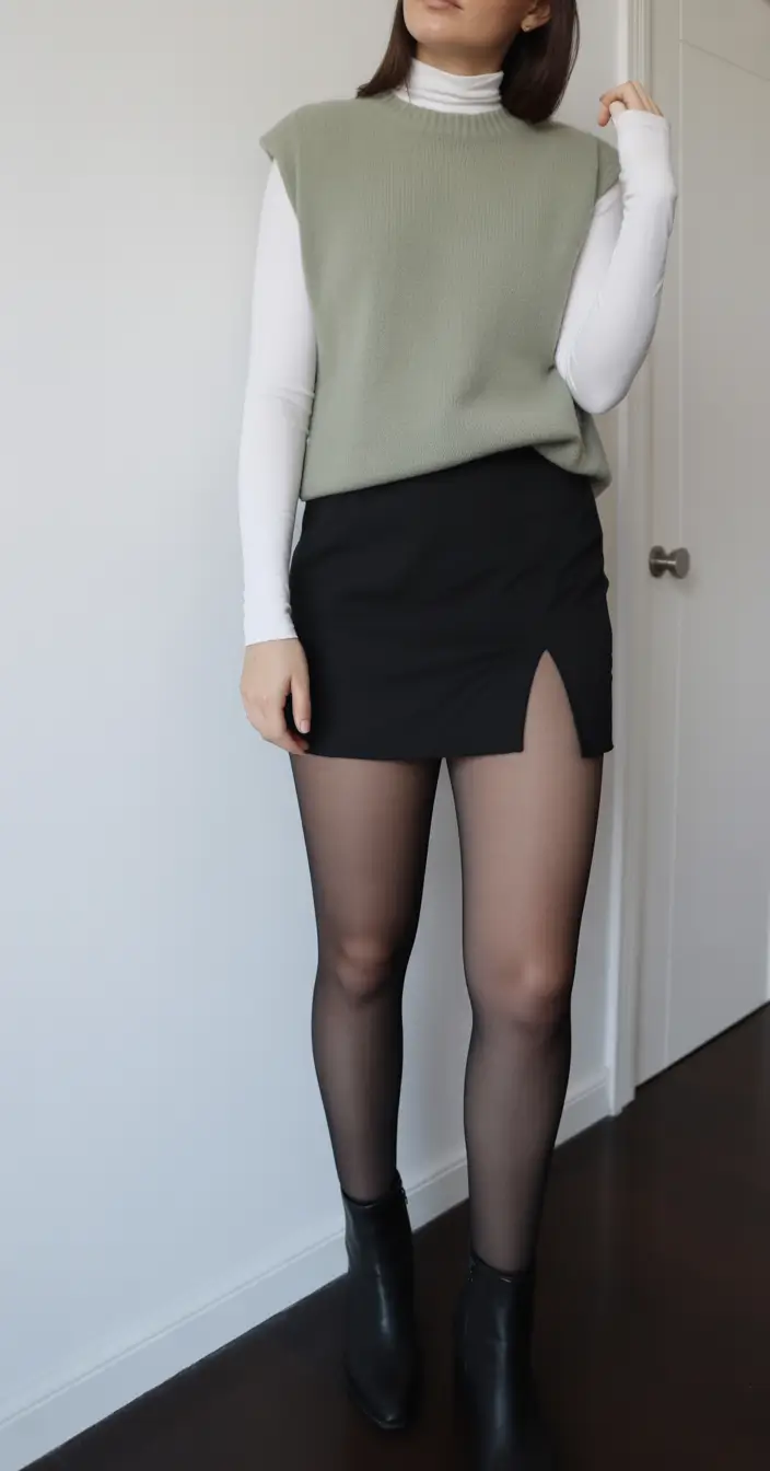 gorgeous spring date night outfit 2026 Layered Softness with Spring Neutrals