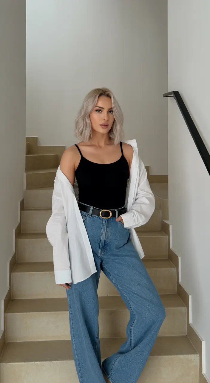 gorgeous spring date night outfit 2026 Minimalist Layers with a Relaxed Spring Mood