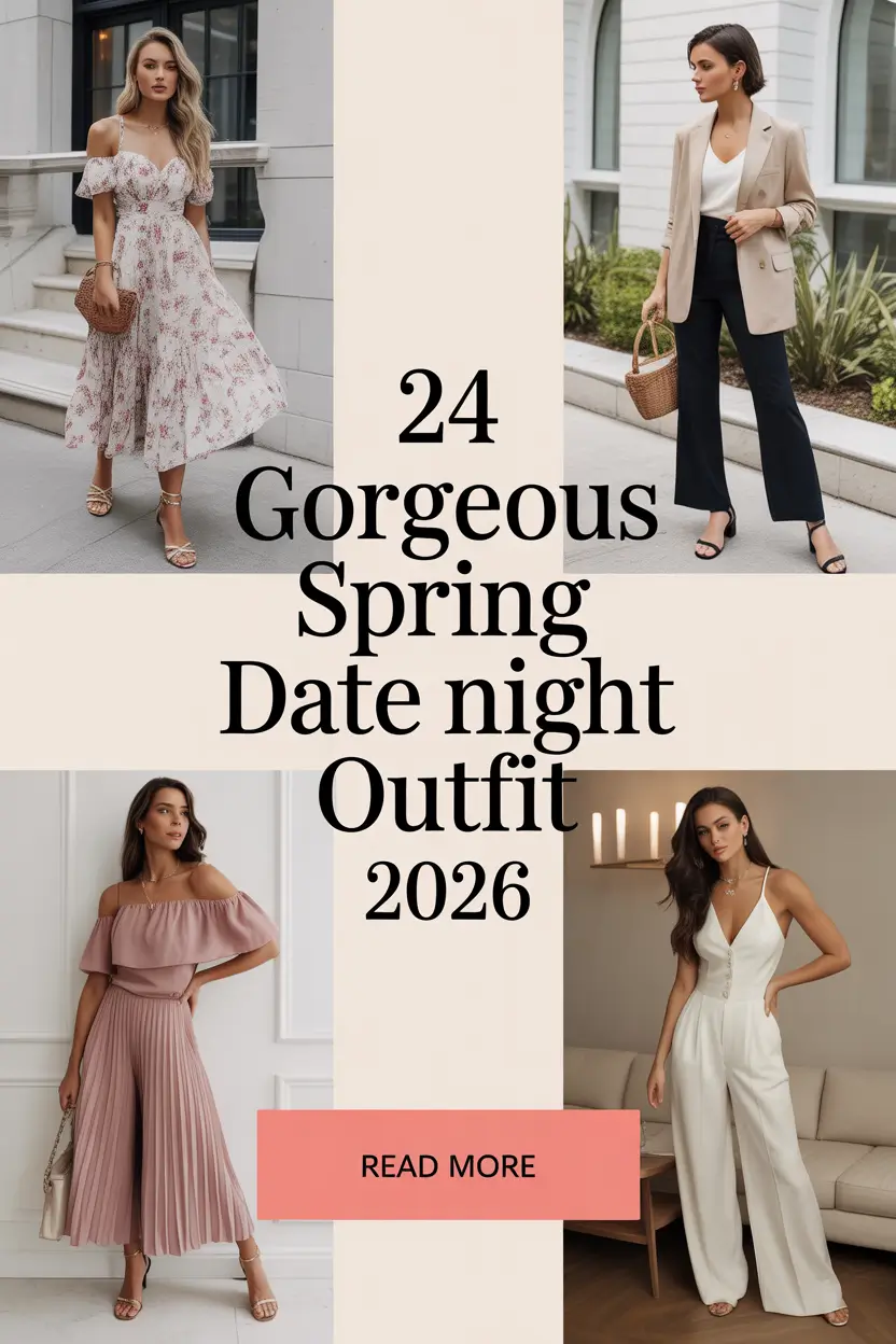 Gorgeous Spring Date Night Outfit 2026: Fresh Ideas for a Chic, Classy Spring Look