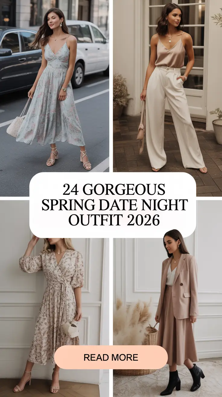Gorgeous Spring Date Night Outfit 2026: Fresh Ideas for a Chic, Classy Spring Look