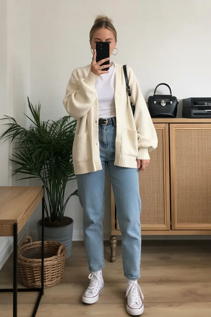 gorgeous spring jeans outfit 2026 Soft Neutrals For A Gentle Spring Refresh