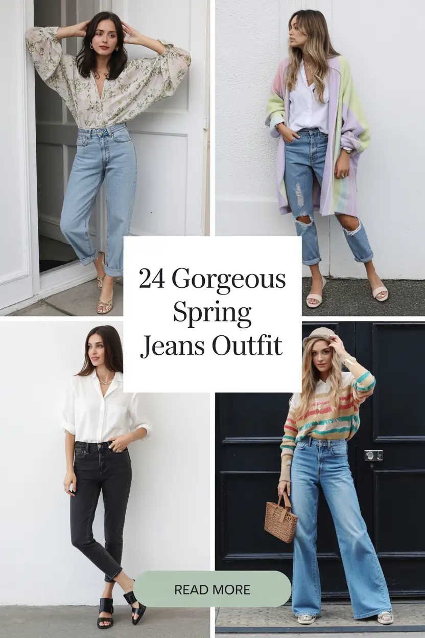 Gorgeous Spring Jeans Outfit 2026: Fresh Casual Styles for Women
