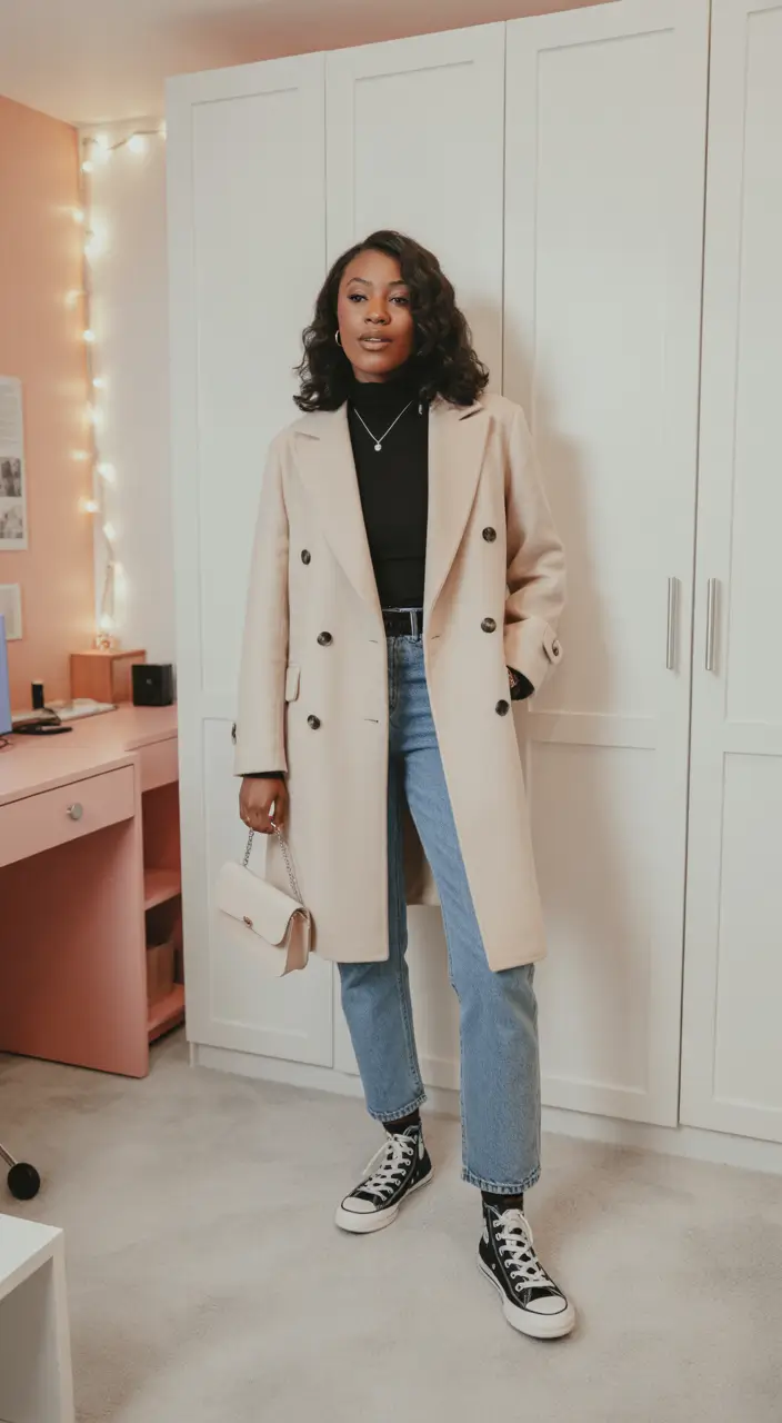 gorgeous spring outfits black women 2026 Soft Beige Tailoring With A Polished Spring Simplicity