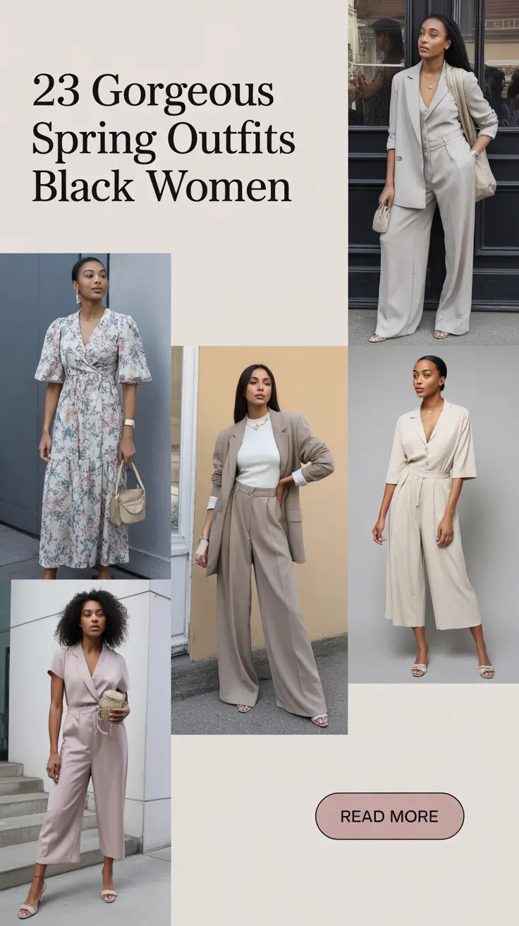 Gorgeous Spring Outfits Black Women 2026: Fresh Style Inspiration for Every Mood