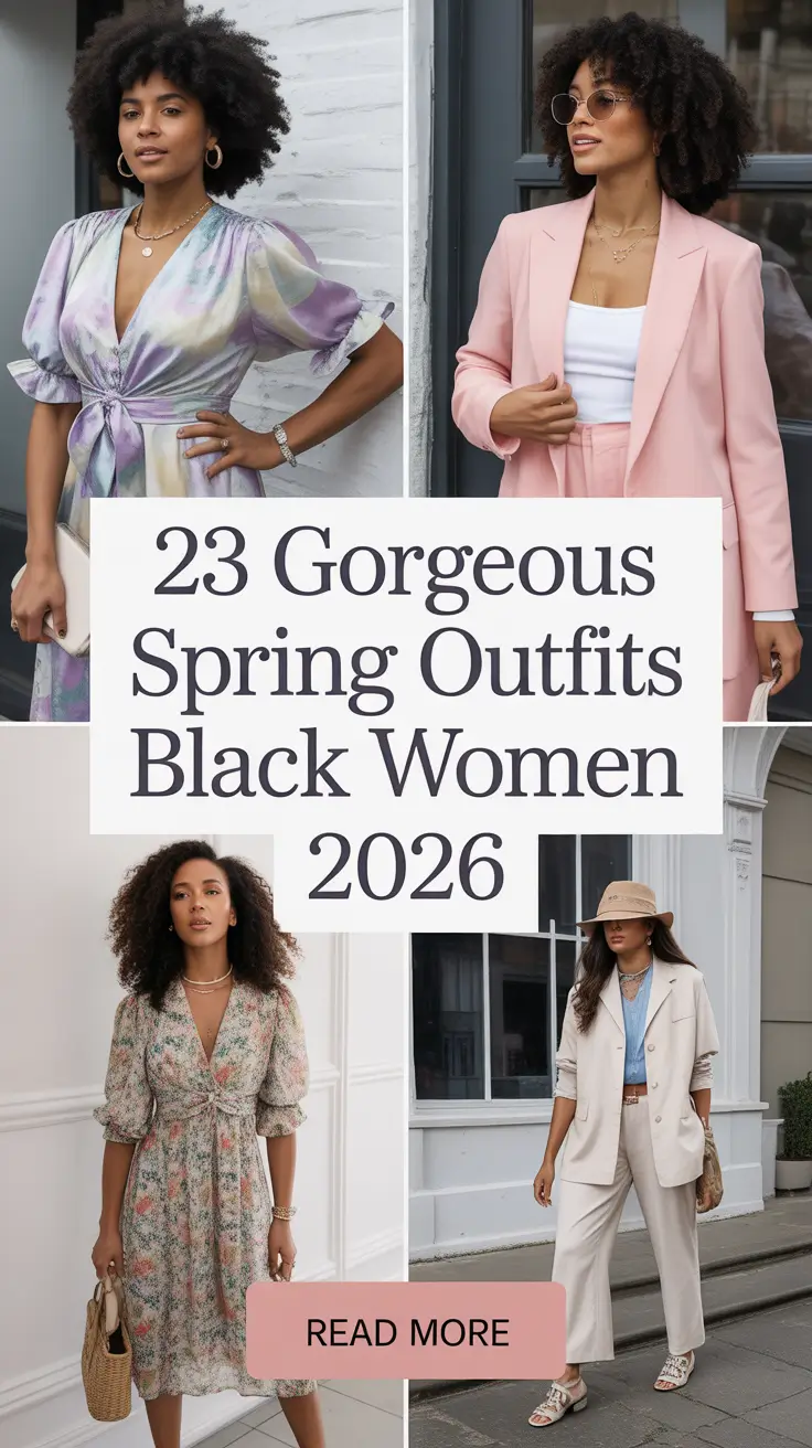 Gorgeous Spring Outfits Black Women 2026: Fresh Style Inspiration for Every Mood