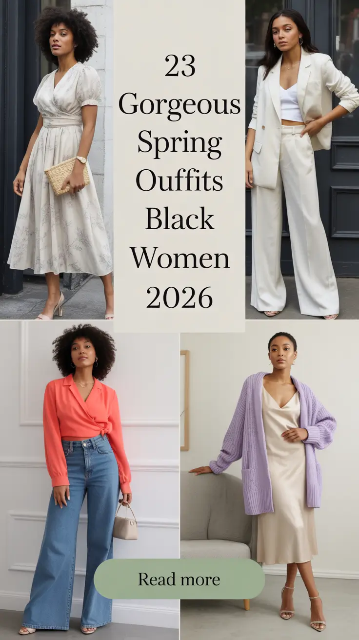 Gorgeous Spring Outfits Black Women 2026: Fresh Style Inspiration for Every Mood