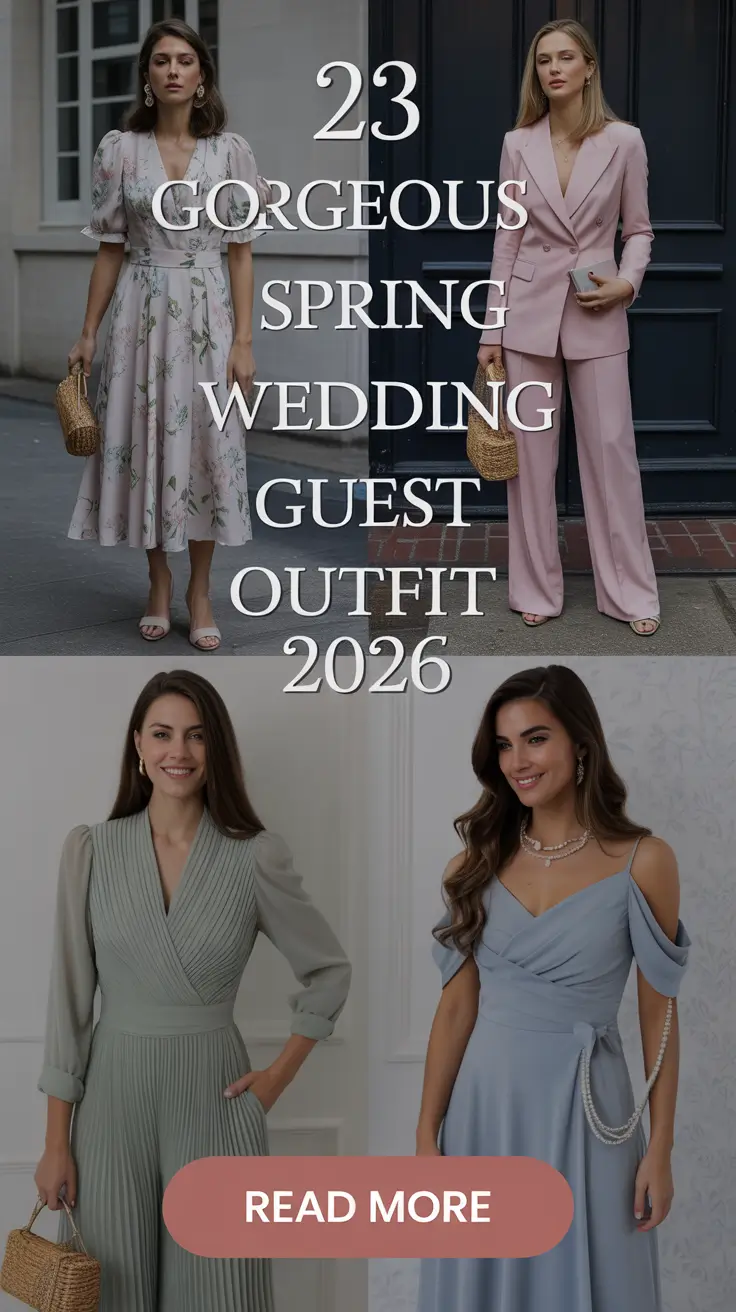 Gorgeous Spring Wedding Guest Outfit 2026: Classy Chic Ideas for Every Style