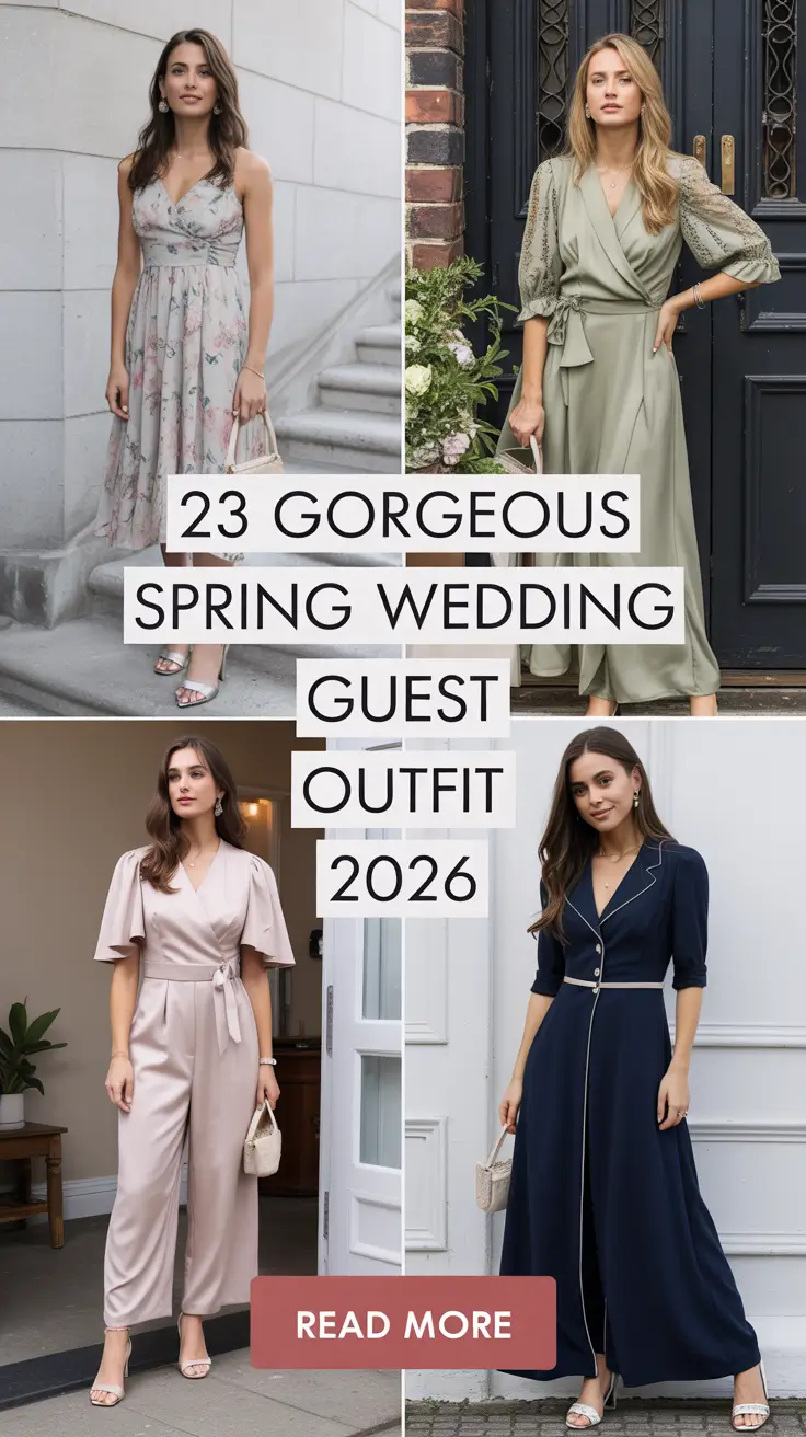 Gorgeous Spring Wedding Guest Outfit 2026: Classy Chic Ideas for Every Style