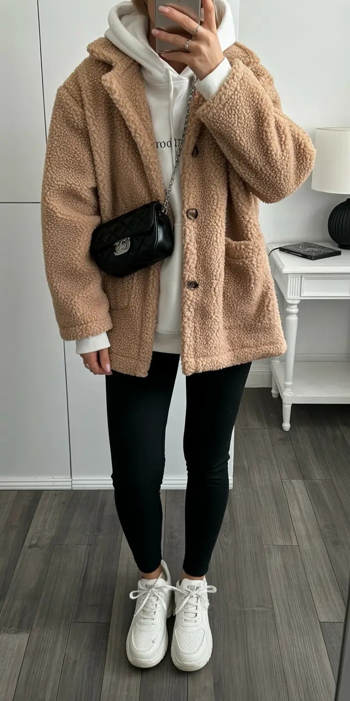 gorgeous winter to spring outfits 2026 Cozy Layers with Urban Street Comfort