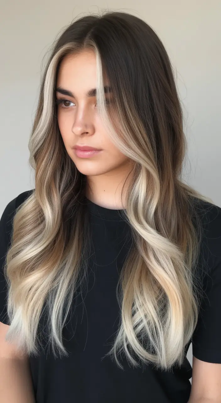 february hair color ideas 2026 Soft Contour Blonde For Brunettes