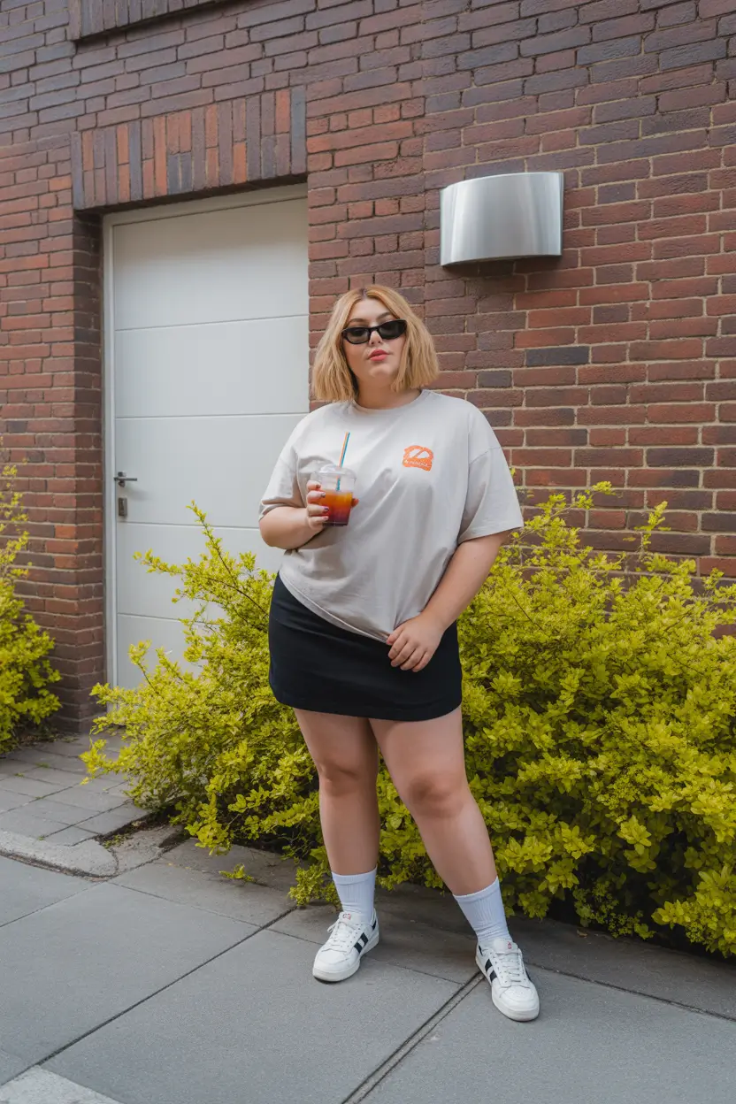 modern plus size spring outfits 2026 Easy Streetwear Energy for Warm Spring Days