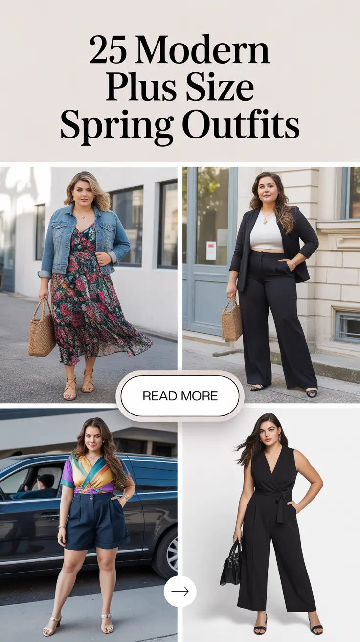 Modern Plus Size Spring Outfits 2026: Fresh Inspiration for Curvy Style