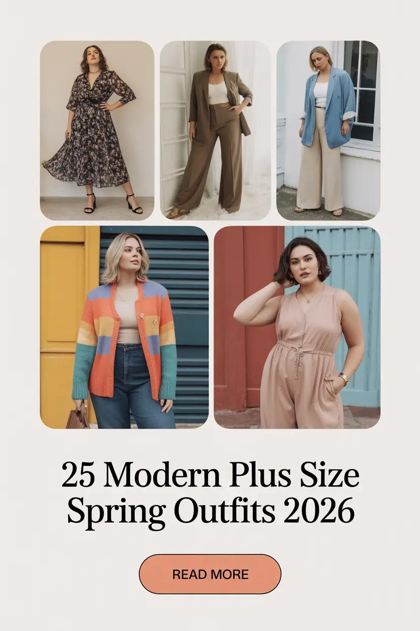 Modern Plus Size Spring Outfits 2026: Fresh Inspiration for Curvy Style
